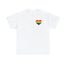 Load image into Gallery viewer, ØRIGINALS PRIDE HALF HEART TEE 2