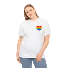 Load image into Gallery viewer, ØRIGINALS PRIDE HALF HEART TEE 2