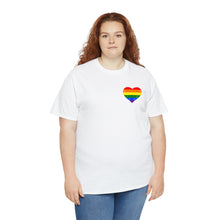 Load image into Gallery viewer, ØRIGINALS PRIDE HALF HEART TEE 2