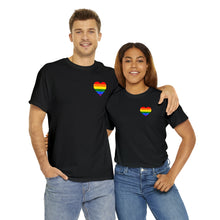 Load image into Gallery viewer, ØRIGINALS PRIDE HALF HEART TEE 2