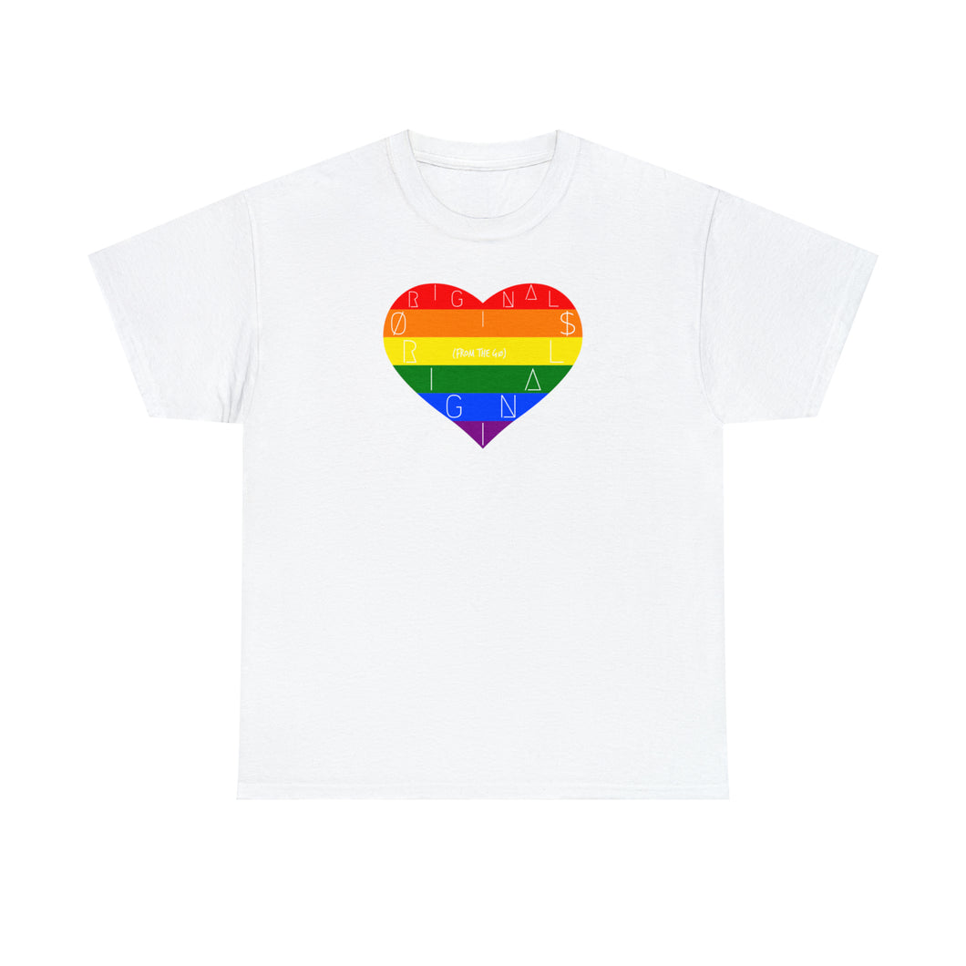 ØRIGINALS PRIDE FULL HEART W/ FTG TEE