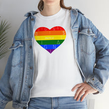 Load image into Gallery viewer, ØRIGINALS PRIDE FULL HEART W/ FTG TEE