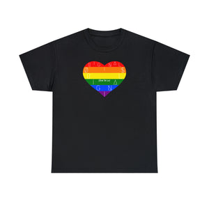 ØRIGINALS PRIDE FULL HEART W/ GREEN FTG TEE