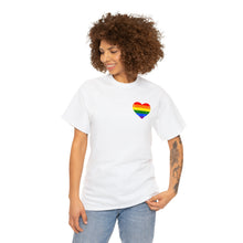 Load image into Gallery viewer, ØRIGINALS PRIDE HALF HEART TEE 2