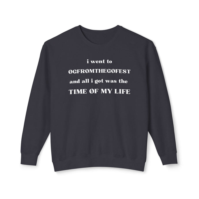 TIME ØF MY LIFE x ØGFTGFEST CREWNECK 2