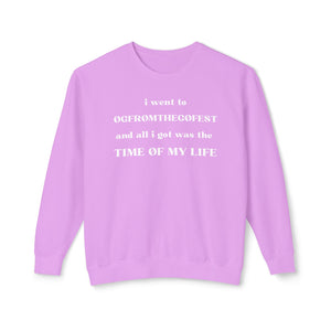 TIME ØF MY LIFE x ØGFTGFEST CREWNECK 2