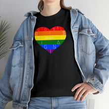 Load image into Gallery viewer, ØRIGINALS PRIDE FULL HEART W/ FTG TEE