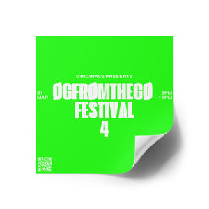 ØGFTGFEST4 QR CØDE STICKER
