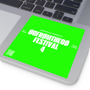 ØGFTGFEST4 QR CØDE STICKER