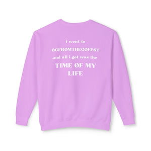 TIME ØF MY LIFE x ØGFTGFEST CREWNECK 3