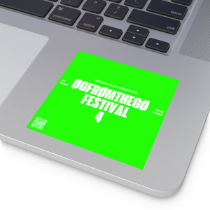 ØGFTGFEST4 QR CØDE STICKER