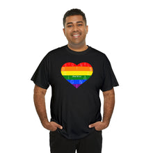 Load image into Gallery viewer, ØRIGINALS PRIDE FULL HEART W/ GREEN FTG TEE