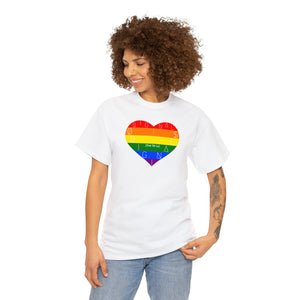 ØRIGINALS PRIDE FULL HEART W/ GREEN FTG TEE