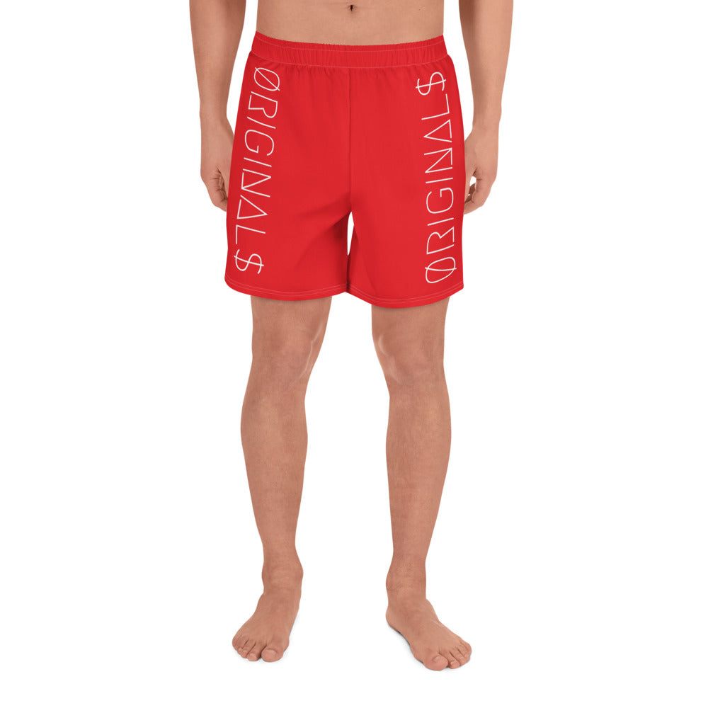 ØRIGINALS MENS ATHLETIC SHØRTS 2.Ø (RAGE RED)