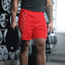 Load image into Gallery viewer, ØRIGINALS MENS ATHLETIC SHØRTS 2.Ø (RAGE RED)