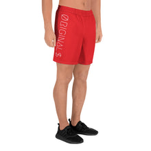 Load image into Gallery viewer, ØRIGINALS MENS ATHLETIC SHØRTS 2.Ø (RAGE RED)