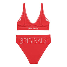 Load image into Gallery viewer, ØRIGINALS HIGH WAISTED BIKINI 3 (RED)