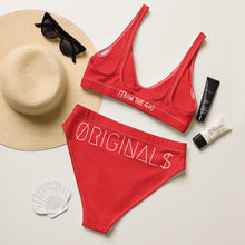 Load image into Gallery viewer, ØRIGINALS HIGH WAISTED BIKINI 3 (RED)