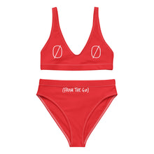 Load image into Gallery viewer, ØRIGINALS HIGH WAISTED BIKINI 3 (RED)