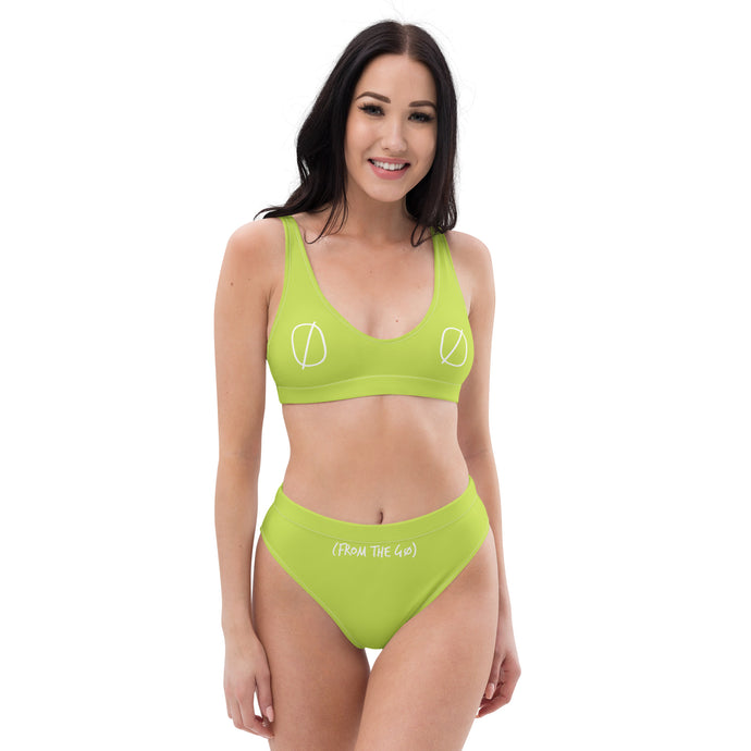 ØRIGINALS HIGH WAISTED BIKINI 3 (GØ GREEN)