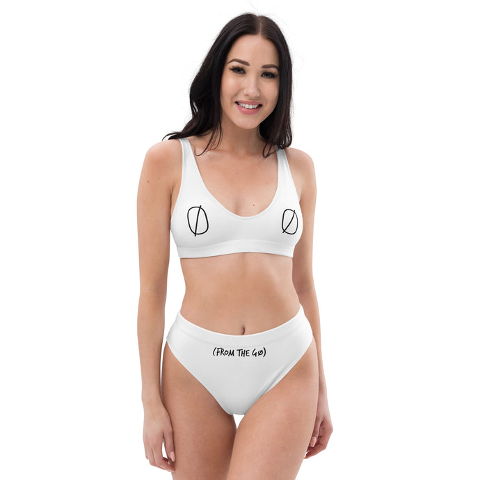 ØRIGINALS HIGH WAISTED BIKINI 3 (WHITE)