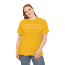 Load image into Gallery viewer, LEAVE BRITTNEY ALØNE UNISEX TEE