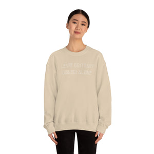 LEAVE BRITTNEY ALØNE UNISEX CREWNECK