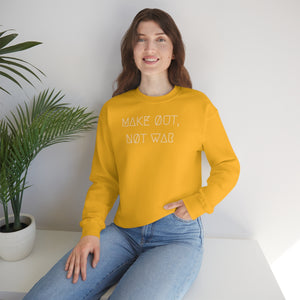 MAKE ØUT, NØT WAR UNISEX CREWNECK