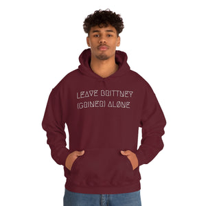 LEAVE BRITTNEY ALØNE UNISEX HOODIE