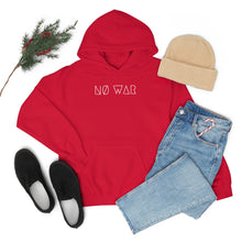 Load image into Gallery viewer, NØ WAR UNISEX HOODIE