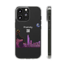 Load image into Gallery viewer, ANØMALY CLEAR CASE (W QR CØDE)