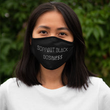 Load image into Gallery viewer, SUPPØRT BLACK BUSINESS FACE MASK