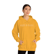 Load image into Gallery viewer, FREE Ø-BLØCK UNISEX HOODIE