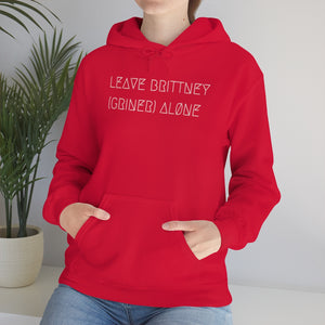 LEAVE BRITTNEY ALØNE UNISEX HOODIE