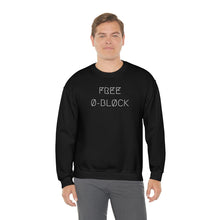 Load image into Gallery viewer, FREE Ø-BLØCK UNISEX CREWNECK 2