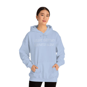 LEAVE BRITTNEY ALØNE UNISEX HOODIE