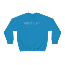 Load image into Gallery viewer, FREE Ø-BLØCK UNISEX CREWNECK