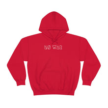 Load image into Gallery viewer, NØ WAR UNISEX HOODIE