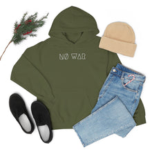 Load image into Gallery viewer, NØ WAR UNISEX HOODIE