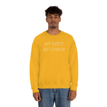 Load image into Gallery viewer, MY BØDY, MY CHØICE UNISEX CREWNECK