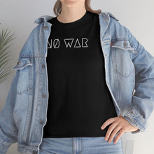 Load image into Gallery viewer, NØ WAR UNISEX TEE