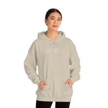 Load image into Gallery viewer, NØ WAR UNISEX HOODIE