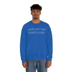 LEAVE BRITTNEY ALØNE UNISEX CREWNECK