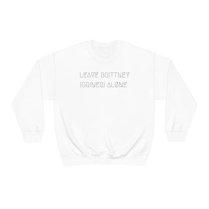 LEAVE BRITTNEY ALØNE UNISEX CREWNECK