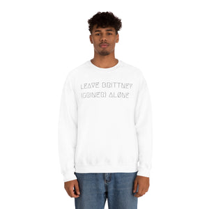 LEAVE BRITTNEY ALØNE UNISEX CREWNECK