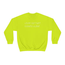 Load image into Gallery viewer, LEAVE BRITTNEY ALØNE UNISEX CREWNECK