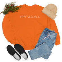 Load image into Gallery viewer, FREE Ø-BLØCK UNISEX CREWNECK