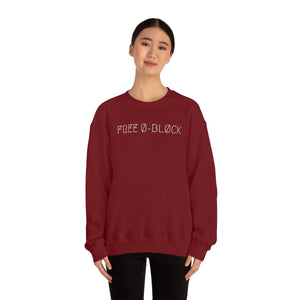 FREE Ø-BLØCK UNISEX CREWNECK