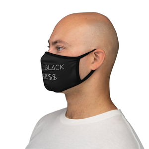 SUPPØRT BLACK BUSINESS FACE MASK