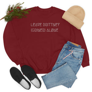 LEAVE BRITTNEY ALØNE UNISEX CREWNECK